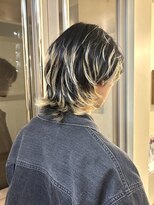 エクテ(ecouter) エンドカラーレイヤーカラーメンズウルフブロンド