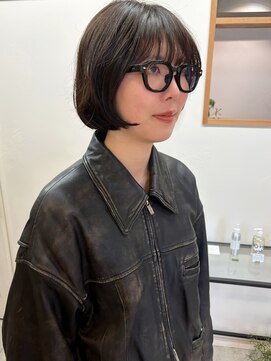 レス 伏見(LESS) [LESS 伏見/丸の内/栄/名古屋]前上がりボブ★大野