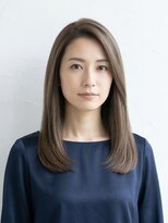 と和×美髪クリニック 巣鴨店 30代大人ワンレン×プラチナアッシュ【清潔感・悩み対応】