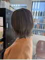 アンレーベル(Unlabel) レイヤーボブで動きを!
