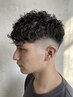 【メンズパーマ提案☆】スペインカールパーマ + Men'sカット