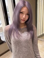 クペウイビ 心斎橋(cope'u yive)&nbsp;ラベンダーベージュ/ハイトーンカラー/ケアブリーチ/心斎橋