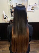 美容室 ブラウン(Brown) 髪質改善スタンダード デザインロング