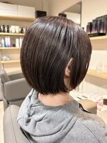グレイスヘアーラン(grace hair Lan)&nbsp;＊ショートボブ×白髪ぼかし＊
