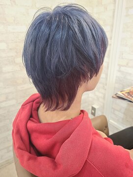 ヌーク(NOOK) マッシュウルフのツートーンカラー