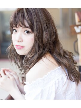 アリン(allin) シアグレージュカラー×セミウェット