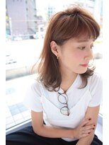アール ヘアー デザイン(r hair design)&nbsp;【r hair design】外ハネ♪オン眉♪