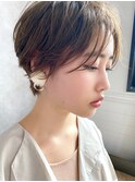 【December】ハンサムショート ことりベージュ 大人ヘア♪