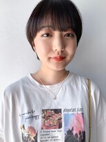 ヴェルダ 池袋店(verda)&nbsp;抜け感マッシュショート×ニュートラルブラック