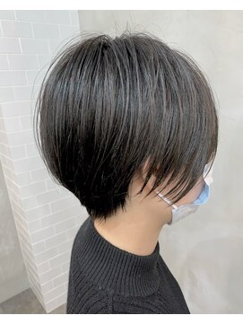 ロアヘアーコーディネート 京都駅前店(LoRE hair coordinate) LoRE☆大人可愛いショート・ブルーブラック