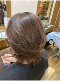 30,40代の大人女性へオススメ!トップふんわりレイヤーボブ