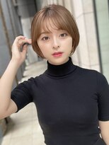 アフロート ギンザ(AFLOAT GINZA)&nbsp;AFLOAT GINZA【仲道 弘泰】シースルーバングの大人ショートヘア