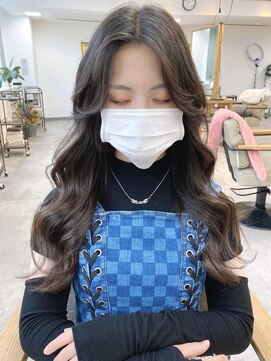 ミョンシル 【myonsil 山田】韓国風ロングレイヤー