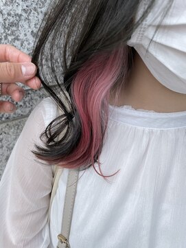 サロンドミルク 新百合ヶ丘店(salon de MiLK) ケアブリーチだから傷まないインナーカラー【新百合ヶ丘】