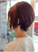 正木お客様スタイル　大人気♪ひし形ショート◎30代40代50代