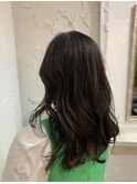 グレージュカラー　段カット　暗髪　池袋◎30代40代50代