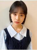 20代30代におすすめお洒落暗髪ボブ