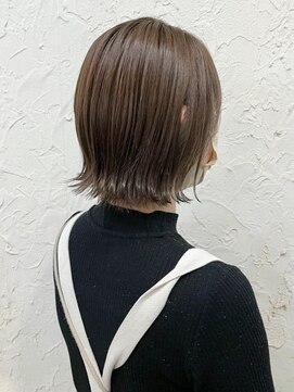 フロール(Flor) 【flor 戸塚】*くびれボブ+フレンチセピアアッシュ*