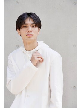ヘアーラウンジ エゴ(Hair Lounge EGO) 30代男性に人気 ワイルドにキマるツーブロックマッシュ 武蔵新城