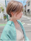 【なかじま ひびき】大人かわいいハイライトショートボブ
