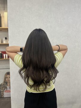 エル オオサカ 心斎橋店(L. OSAKA) ダークアッシュラベンダー_グレージュカラー_KO46