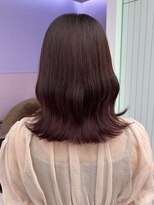 ガーランド(Girland)&nbsp;【girland】レッド 韓国風/レイヤーカット