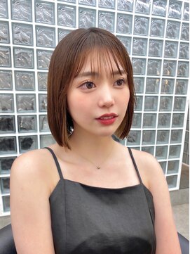 ロンドアベニール 北千住(Lond avenir) インナーカラー×ボブ　西田大樹