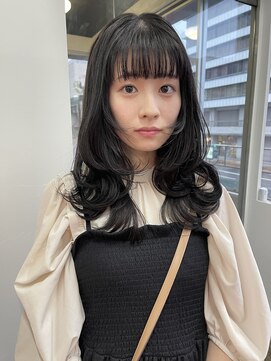 カートバイハイジ(Kurt by Heidi) wide bang × layer cut