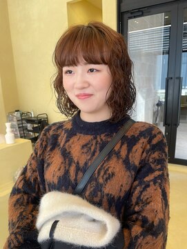 スニュウ(snuw) 【snuw mina】ボブパーマ/ボブ/パーマヘア