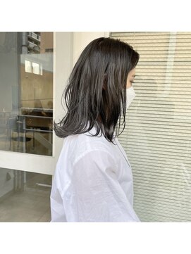 ミント(mint) 暗髪グレー/くすみカラー/ブルージュ/赤み除去