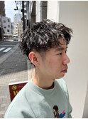 ショートパーマ/ツイスパ/ツイスト/刈り上げ／メンズパーマ
