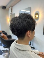 アフロディーテギンザ 神保町(APHRODITE GINZA)&nbsp;アッシュブラック/カルマパーマ［御茶ノ水/神保町］