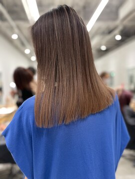 アヴァンス 京橋店(AVANCE) 巻きいらず！切りっぱなしボブ＆バレイヤージュ