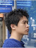 清潔感溢れる最強スパイキーショート!!