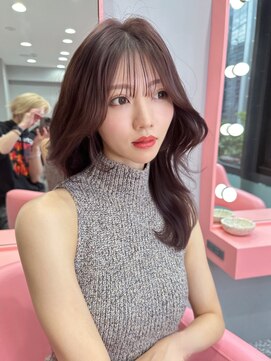 ボタン シブヤ(VOTAN SHIBUYA) 韓国ヘア/顔まわりカット/前髪あり/くびれヘア/