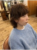 『２０代から６０代』ニュアンスパーマとマッシュウルフカット