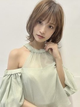 ダブルトーキョー シブヤ(W-TOKYO SHIBUYA) 360°小顔に見える外ハネミディアム☆　ウルフカット