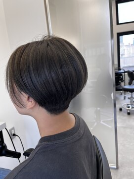 ゴウトゥデイシェアサロン 町田店(GO TODAY SHAiRE SALON) ハンサムショート×グレージュ