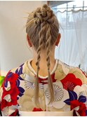 卒業式ヘアセット
