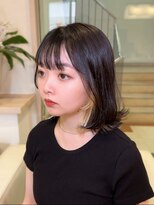 松本平太郎美容室 吉祥寺パートファイブ(PART5)&nbsp;【イヤリングカラー×レイヤーボブ/30代40代50代60代】