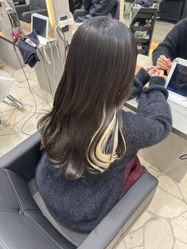 ラピス 福岡天神店(Lapis) ボブから作るインナー×黒髪ロング