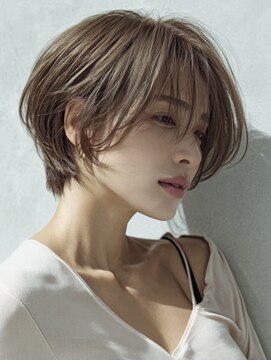 アルトリスト(Altruist Aging×HAIR&SPA) ☆イメチェンピンクベージュアンブレラカラー前髪クールショート