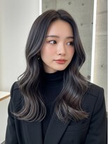 グルグル 下総中山店(GULGUL)&nbsp;下総中山/ミディアム/顔周り/レイヤーカット/ブリーチなしカラー