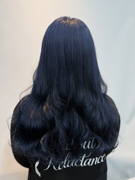 アン ブリーチ(UN BLEACH) ブリーチ１回～ネイビーブルー♪♪