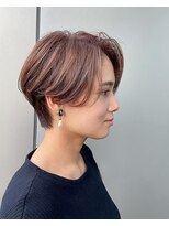 トニーアンドガイ 原宿店(TONI & GUY)&nbsp;大人可愛いハンサムショート　　シアーカラー