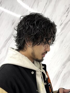 メンズヘアセンス 渋谷(MEN'S HAIR SENSE) スパイラルパーマ/サーフカール/波打ちパーマ/グランジパーマ