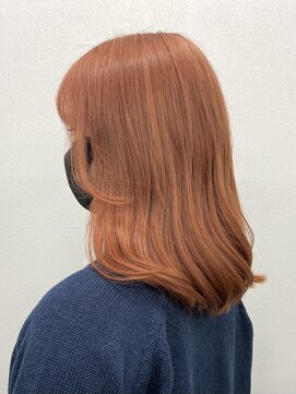 コード 四条河原町駅店(CHORD) オレンジカラー/暖色カラー/ケアブリーチ/韓国風/京都河原町