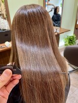 タックバイハレ たまプラーザ(takk by Hale)&nbsp;[takk]髪質改善縮毛矯正/チェリーブラウン/ホワイトグレージュ