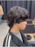 メンズカットパーマ/ニュアンスパーマ/フェザーパーマ[北千住]