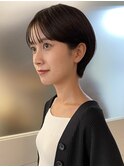 大人ショート/小顔ショート/似合わせショート/丸みショート